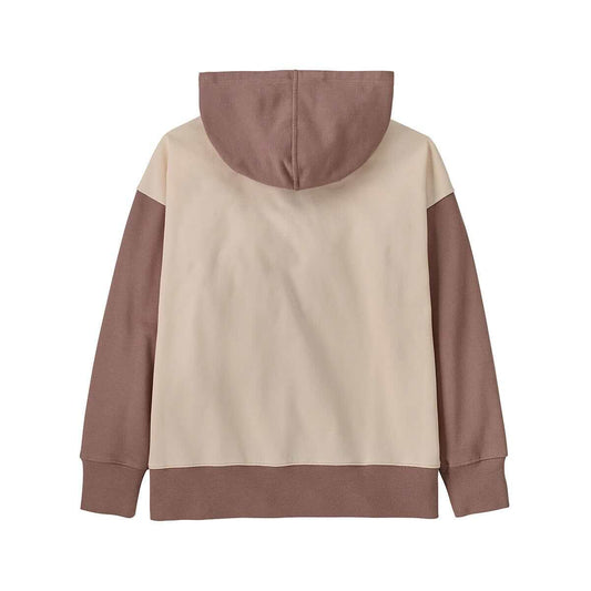 Patagonia Kids Full-Zip Hoody Sweatshirt, Natural, alternate view 1