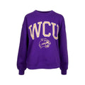 Pressbox Women's Western Carolina Nelson Janise Crew Sweatshirt