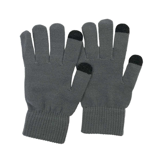 Broner Eco Knit Recycled Yarn Knit Texting Gloves, Grey