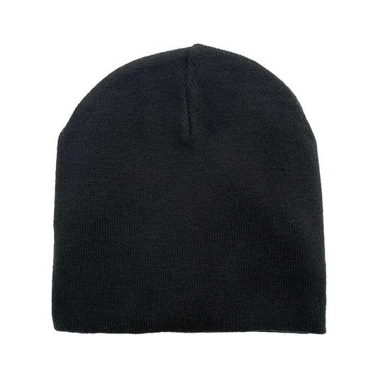 Broner Recycled Yarn Knit Beanie, Black
