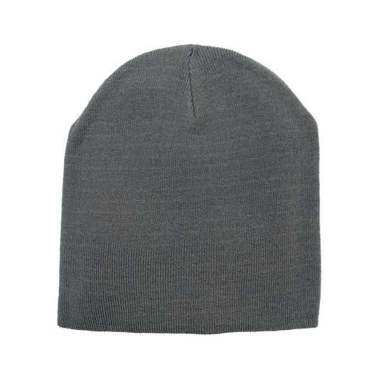 Broner Recycled Yarn Knit Beanie, Grey