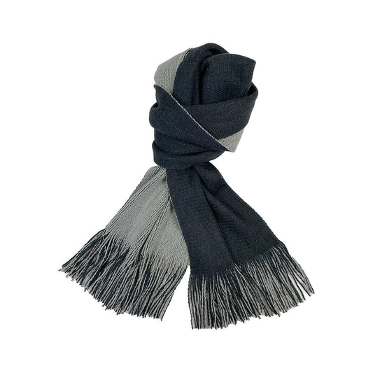 Broner Midtown Two-Toned Scarf, Slate