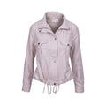Be Cool Women's Cropped Utility Safari Zip Jacket
