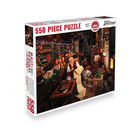 Mast General Store Checking the List Santa Claus Puzzle