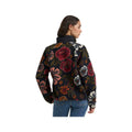 Wrangler Women's Vintage Floral Big Sky Sherpa Snap Pullover