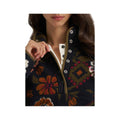 Wrangler Women's Vintage Floral Big Sky Sherpa Snap Pullover