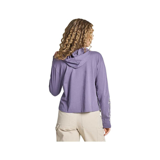 Life is Good Women's Wildflower Wings Crusher Boxy Hoodie