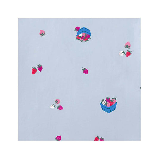 Life is Good Toddler Fresh Strawberry Pattern Long Sleeve Crusher Dress