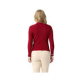 Coco+Carmen Women's Avalee Funnel Neck Cable Knit Sweater, Red, alternate view 1