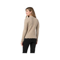 Coco+Carmen Women's Avalee Funnel Neck Cable Knit Sweater, Taupe, alternate view 1