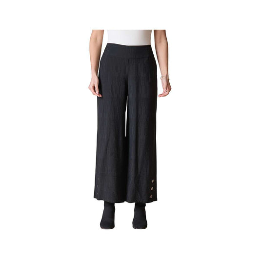 Habitat Women's Rayon Jacquard Button Hem Pants