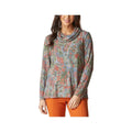 Habitat Women's Super Soft Paisley Cowl Long Sleeve Top