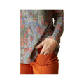 Habitat Women's Super Soft Paisley Cowl Long Sleeve Top