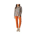 Habitat Women's Super Soft Paisley Cowl Long Sleeve Top