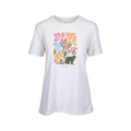 Bum Wraps Women's Waynesville Bearing Flowers Short Sleeve T-Shirt