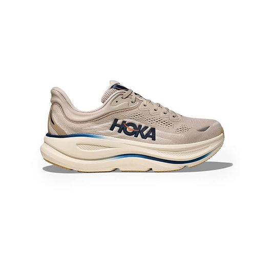 HOKA Men's Bondi 9 Shoes, Stucco Grout, alternate view 1