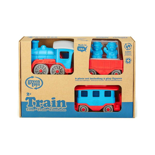 Green Toys Recycled Plastic Train Toy Multi