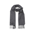 John Hanley Merino Luxury Wool Scarf, Charcoal