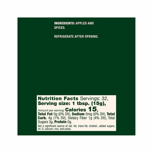 Mast Store Provisioners Apple Butter - No Sugar Added - Pint