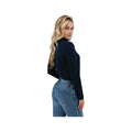 Old Ranch Women's Mariela Organic Turtleneck Sweater, Skycaptain, alternate view 2