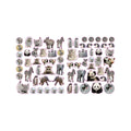 Hachette EyeLike Stickers Baby Animals 400 Reusable Stickers Book