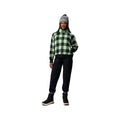 Columbia Women's Bugaboo 1986 Fleece Jacket, Lime Buffalo Check, alternate view 2