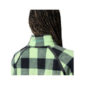Columbia Women's Bugaboo 1986 Fleece Jacket, Lime Buffalo Check, alternate view 4