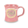 Mast General Store Pottery Diner Mug, Pink Cosmo White