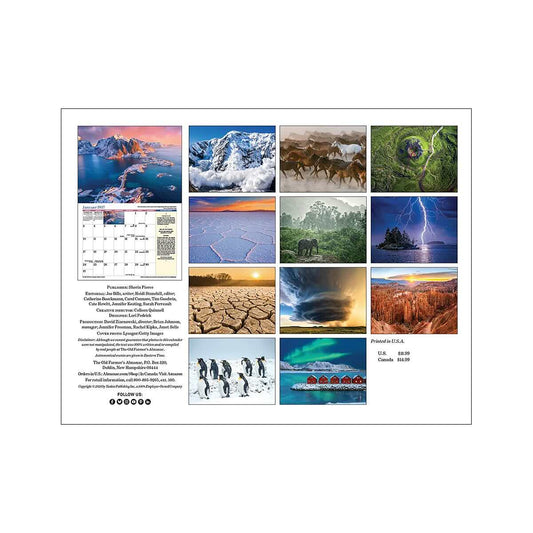 The Old Farmer's Almanac 2027 Weather Calendar