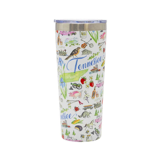 Boston International Tennessee Stainless Steel Tumbler - 22 Ounce