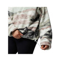 Columbia Women's Helvetia II Printed Cropped Half Snap Fleece Pullover - Curvy, Sedona Sage Summit, alternate view 3