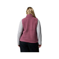Columbia Women's West Bend II Fleece Vest - Curvy, Antique Mauve, alternate view 1