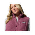 Columbia Women's West Bend II Fleece Vest - Curvy, Antique Mauve, alternate view 4