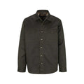 North River Men's Waxed Ranch Jacket with Brushed Cotton Lining, Dark Olive