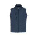 North River Men's Quilted Diamond Cut Full Zip Vest, Ombre