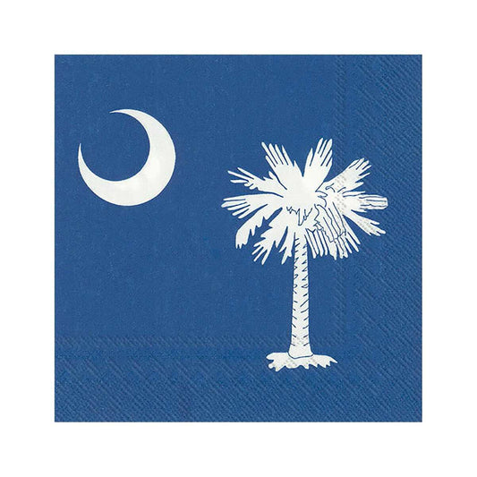 Boston International Palmetto Moon Paper Cocktail Napkins