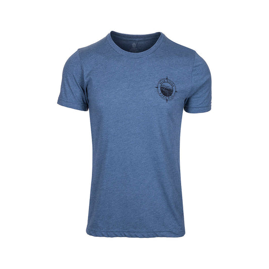 Color swatch for Hintz Blue Ridge Parkway Short Sleeve T-Shirt in Heather Slate