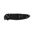 Kershaw Knives Leek Black Serrated Knife Blk Alum