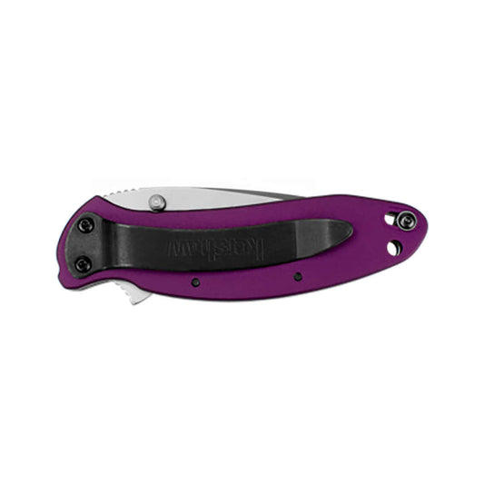 Color swatch for Kershaw Knives Purple Scallion Knife in Purple