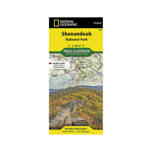 Shenandoah National Park Map