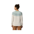 Royal Robbins Women's Westlands Fairisle Crew Sweater, Chalk, alternate view 1