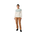 Royal Robbins Women's Westlands Fairisle Crew Sweater, Chalk, alternate view 2