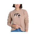 Toad&Co Women's Wasatch Crew Sweater, Cattail Jacquard, alternate view 2