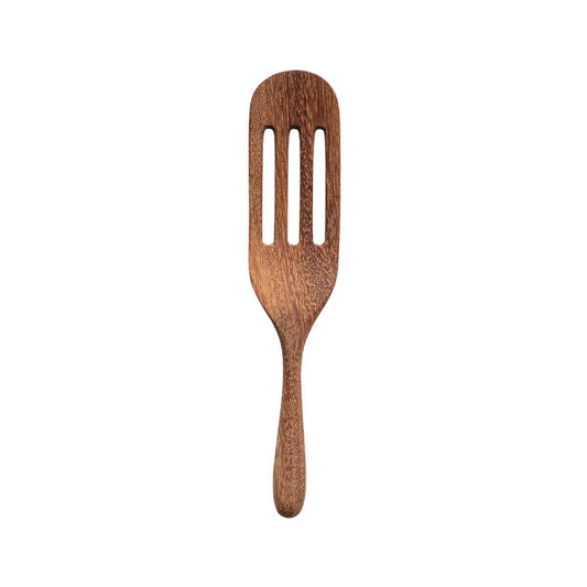 Creative Co-Op Carved Doussie Wood Spatula - 7 Inch
