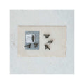 Creative Co-Op Pewter Bird Magnets - Set of 6