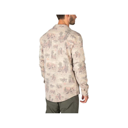 Marsh Wear Men's Fireside Long Sleeve Overshirt, Butterscotch, alternate view 1