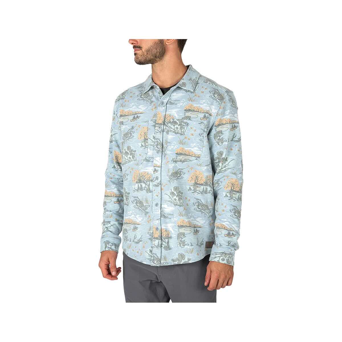 Marsh Wear Men's Fireside Long Sleeve Overshirt