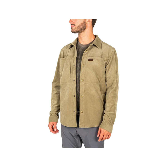 Marsh Wear Men's Delano Cord Shacket, Sage Brush