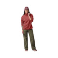 Marmot Women's Long Sleeve Hideaway Plush Funnel Neck Pullover, Praline, alternate view 2