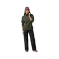 Marmot Women's Long Sleeve Hideaway Plush Funnel Neck Pullover, Nori, alternate view 2